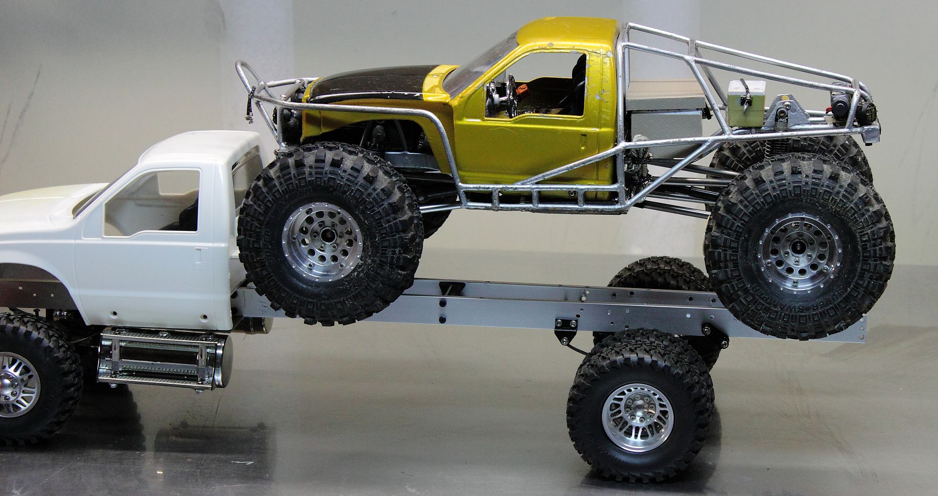 snap on rc flatbed